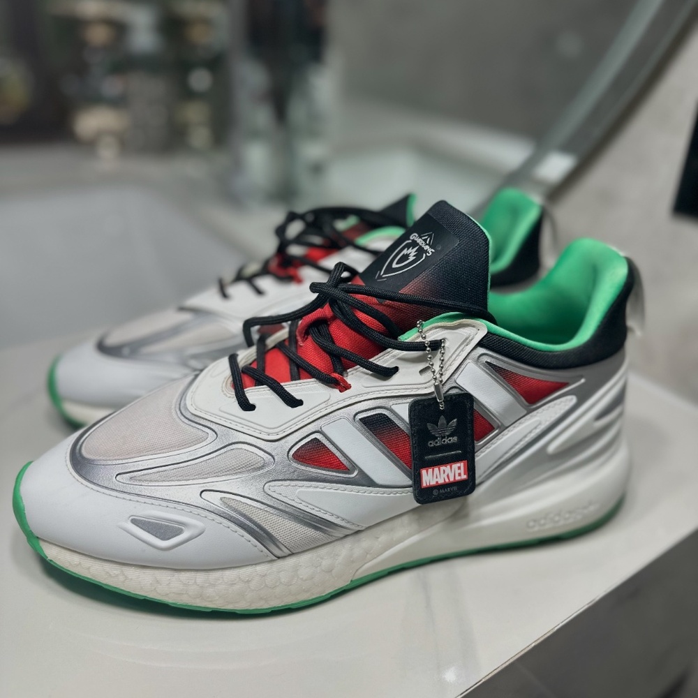 Adidas x Marvel ZX 2K Boost 2.0 "Gamora" sneakers